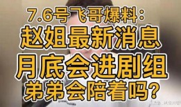赵姐最新爆料消息,揭秘娱乐圈最新劲爆内幕！